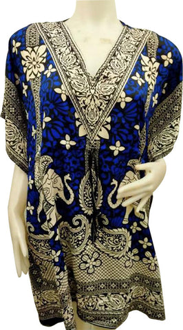 Women’s Ethnic Cotton Rayon Short Sleeves Dress - Authentic Design