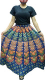 Women’s Urban Casual Loose Floral Skirts - Flower Design