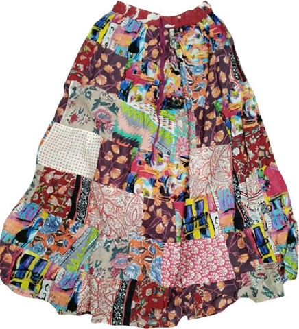 Women’s Contemporary Casual Loose Floral Skirts