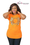 Women's Dashiki Print Top