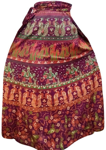 Women's Cotton Floral Skirts - Traditional Designs