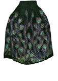 Women's Cotton Skirts - Peacock Design