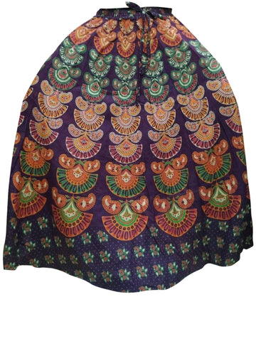 Women's Cotton Skirts - Loose Floral Skirts