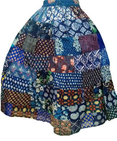 Women's Cotton Skirts - Loose Floral Skirts