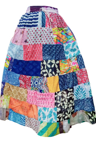 Women's Cotton Skirts - Loose Floral Skirts