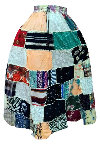 Women's Cotton Skirts - Loose Floral Skirts