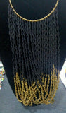 Multi-Strand Hand-Rope Necklace