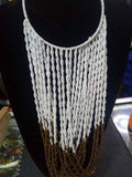 Multi-Strand Hand-Rope Necklace