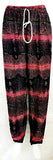 Soft Kitenge Cotton Dashiki Palel Pants - Closed Bottoms (Red, Blue, Purple, Pink)