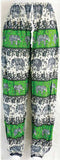 Soft Kitenge Cotton Dashiki Palel Pants - Closed Bottoms - (Blue, Red, Yellow, Orange, Green)