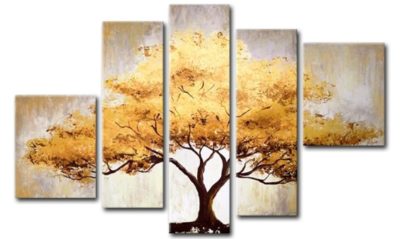 Tree Canopy Framed Multi-Panel Acrylic Wall Art